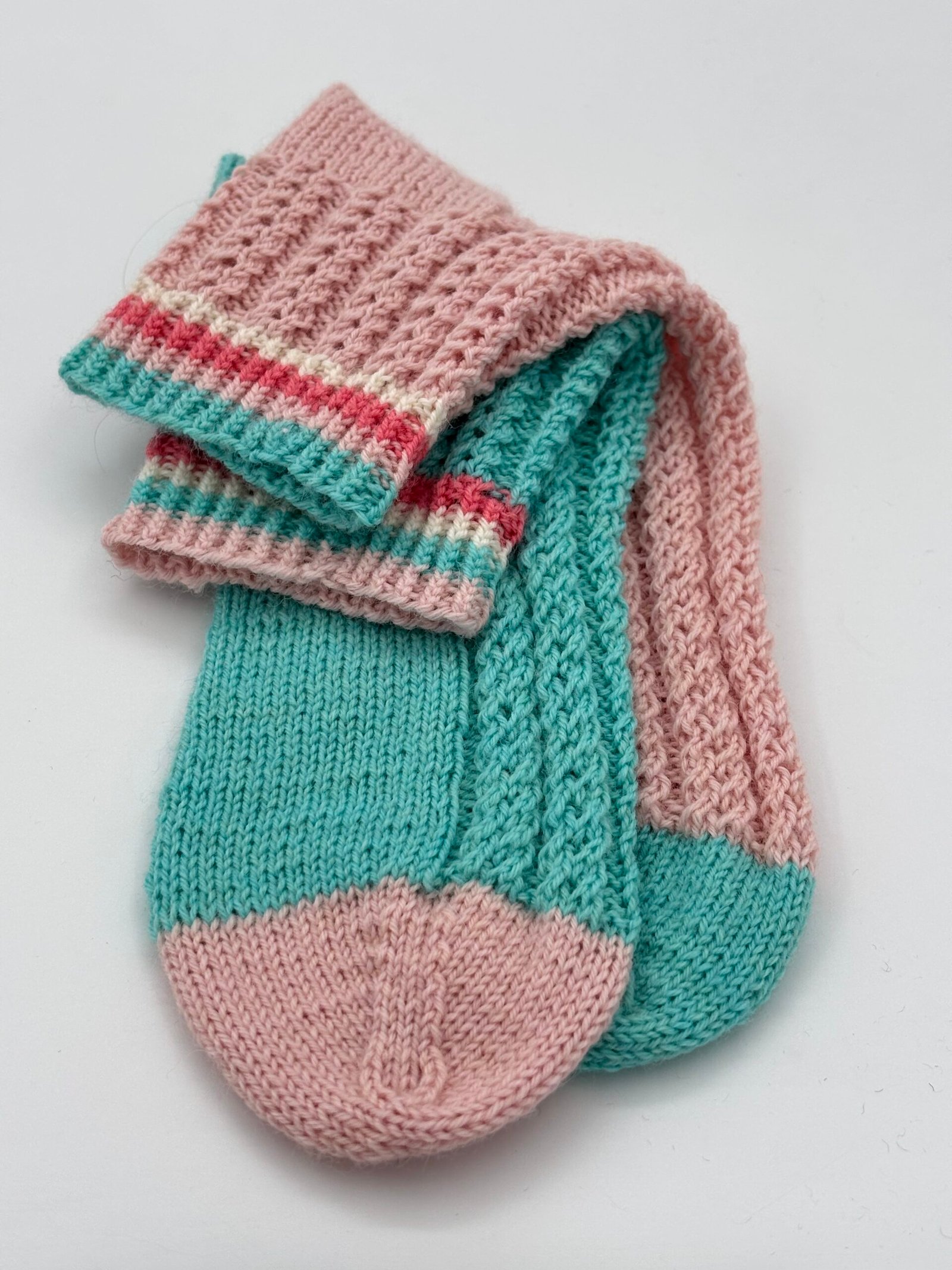 Lazy cable socks